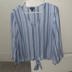 Long-Sleeve Flowy Top